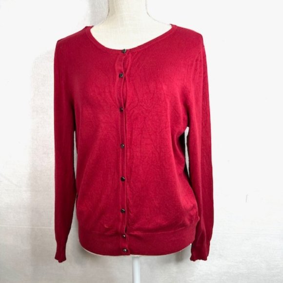 Bright Red F&F Cardigan - Picture 1 of 11